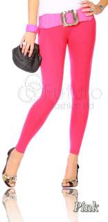 WET LOOK Winter Warm THICK & HEAVY Full Length Leggings Mix Colour 