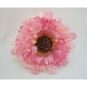  NEW Pink Italian Daisy Hair Flower Clip, Limited.: Beauty