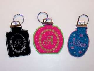 PERSONALIZED Key Fob Key Chain   design your own  