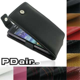 PDair Leather Case for Samsung Wave 3 GT S8600 (Flip Top Type T41 W 