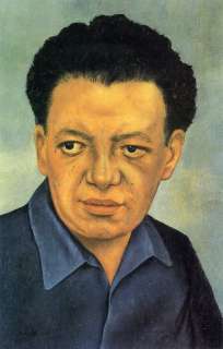 FRIDA KAHLO   Portrait of Diego Rivera, 1937  