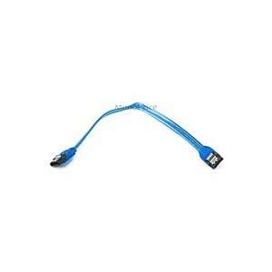  Brand New SATA3 Cables w/Locking Latch / UV Blue   10 