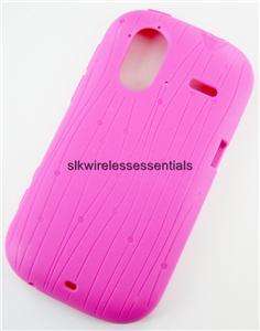New OEM T Mobile Pink D3O Flex Hard Gel Skin Shell Cover Case for HTC 