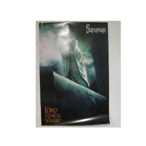   lord of the Rings The Two Towers Poster Saruman