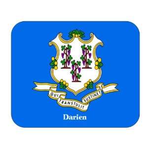  US State Flag   Darien, Connecticut (CT) Mouse Pad 