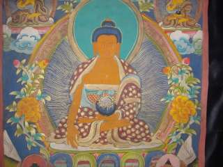 Tibet Tangka Tibetan Thangka Painting:Buddha Sakyamuni Nepal  