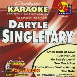   Karaoke 6X6 CDG CB20613   Daryle Singletary 