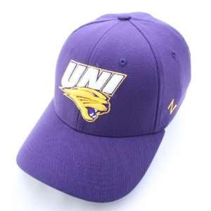  Northern Iowa Panthers Team Logo Mascot Flex Fit Hat 