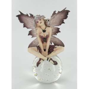 Mystical Fairy Crystal Ball Decorative Figure Statue