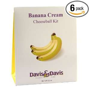 Davis & Davis Gourmet Foods Banana Cream Cheeseball Kit, 3.2 Ounce 