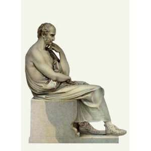 Statue   VII Etching Agar, John Samuel J S Classical Design Engraving 