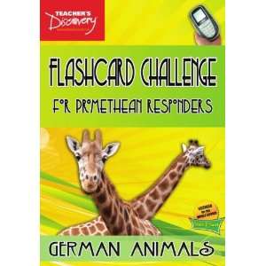  Flashcard Challenge Promethean Set Of 10 German CD ROM 