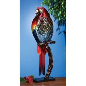  Figurine Fan   Parrot   Color: Home & Kitchen