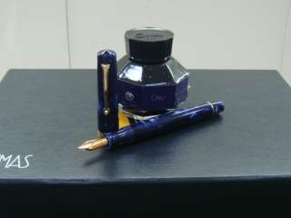 OMAS Revelations Limeted Edition Blue Celluloid Fountain Pen ＃18/88 