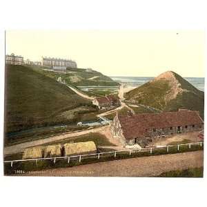  Photochrom Reprint of Saltburn by the Sea, the Cat Nab 