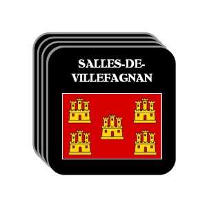  Poitou Charentes   SALLES DE VILLEFAGNAN Set of 4 Mini 