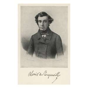  Alexis, Comte De Tocqueville French Historian Stretched 