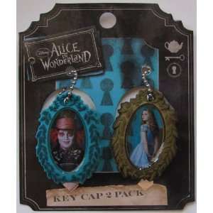  Alice in Wonderland Key Cap Oval 2 Pack Mad Hatter and Alice 