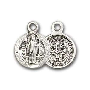  Sterling Silver St. Benedict Medal Jewelry