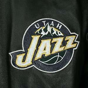   Jazz Pigsplit Leather Color Block Jacket (Black): Sports & Outdoors