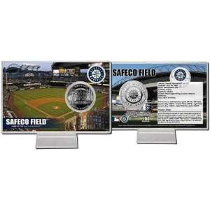  Safeco Field Seattle Mariners Silver Plate Coin Card 