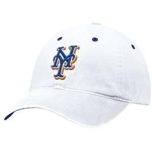  Nike New York Mets White Mascot Campus Hat: Sports 