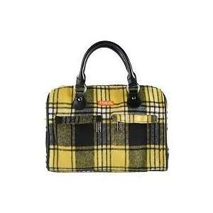  Sachi Lunchin Ladies Insulated Plaid Lunch Tote