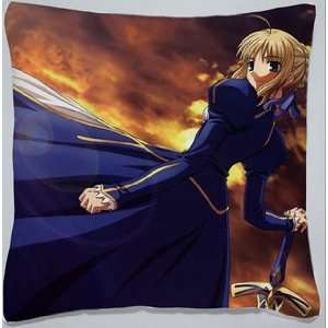  Throw Pillow Covers Cushion Covers Pillowcase Fate Stay Night Saber 