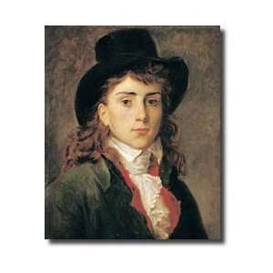  Portrait Of Baron Antoine Jean Gros 17711835 Aged 20 