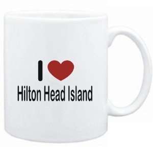 Mug White I LOVE Hilton Head Island  Usa Cities  Sports 
