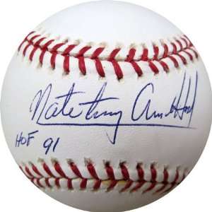  Nate Tiny Archibald Autographed HOF Baseball Sports 