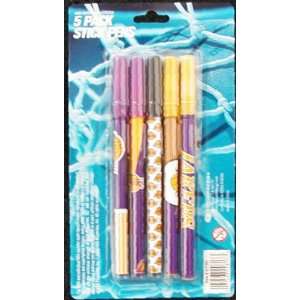  Set of 5 LA Lakers Stick Pens