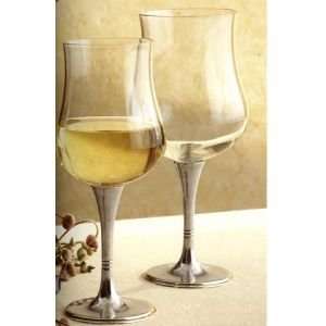  Arte Italica Tulipani Water Wine Glass 8.5 Inch 18 Oz 