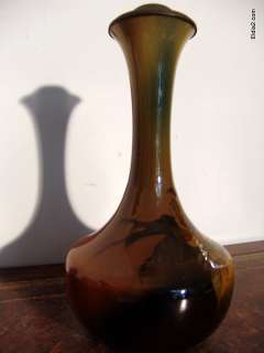 Early Vase Rookwood Art Pottery lamp base 16  floral  