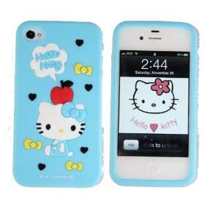  Hello Kitty Box Silicon Case Cover for Apple Iphone 4 4gs 