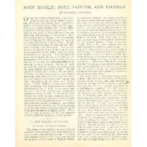  1900 John Ruskin Poet Painter Prophet Brantwood 