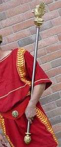 Roman Emperors scepter Empire eagle staff Legions army  