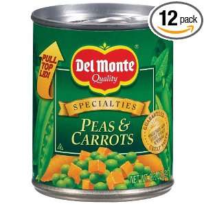 Del Monte Peas And Carrots, 8.5 Ounce: Grocery & Gourmet Food