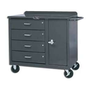  Deluxe Mobile Steel Cabinet HGEMC21458DR: Office Products