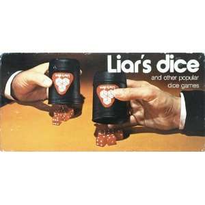    Vintage 1974 Liars Dice and Other Popular Dice Games Toys & Games
