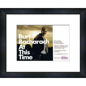  BURT BACHARACH At This Time   Custom Framed Original Ad 