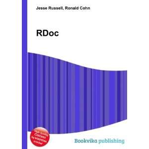  RDoc Ronald Cohn Jesse Russell Books