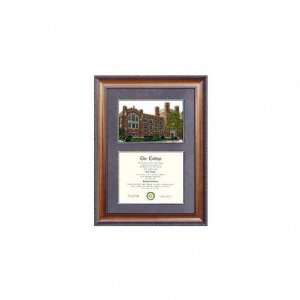  Oklahoma Sooners Suede Mat Diploma Frame with Lithograph 