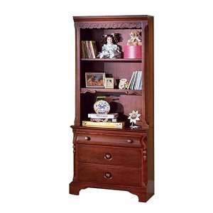   Homelegance 2 piece Orleans Bachelor Chest Bookcase