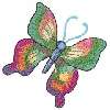 Brother/Babylock Embroidery Machine Card WING RAINBOW  