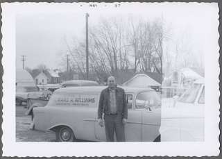 Car Photo Man & 1956 Chevrolet Sedan Delivery 529149  