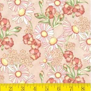  45 Wide Beasley Rose Fabric By The Yard Arts, Crafts 