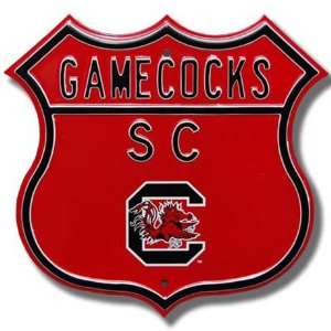 GAMECOCKS SC SC logo Route Sign 