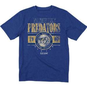  Ccm Nashville Predators Roundhouse Kick T Shirt Medium 