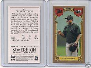 2003 Topps 205 Sovereign Mini #171 Delmon Young FY RC  